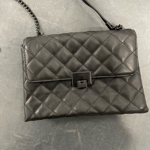 ALDO BLACK CHAIN BAG
